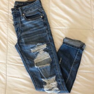American Eagle Outfitters Tom girl Jeans